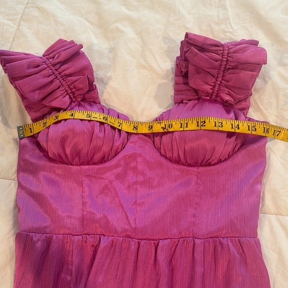 Hello  Molly NWT 🔥SALE🔥fuschia maxi dress - Picture 10 of 12